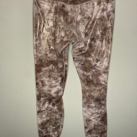 Lululemon Align High-Rise Pant Size 6 25" Shine Diamond Dye Misty Shell Cacao - Picture 13 of 16